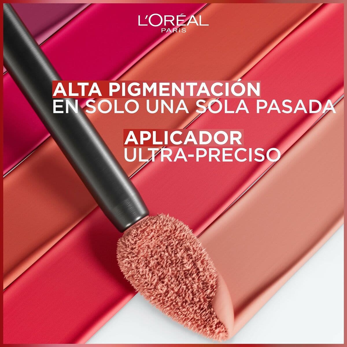 Rossetto liquido L'Oreal Make Up Infaillible Matte Resistance True Romance Nº 420 Nº 420-Le Rouge Paris Nº 420-True Romance (1 U - Image 4