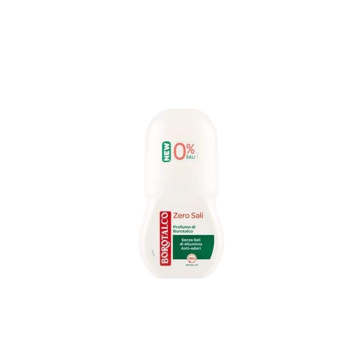 Rull-deodorant Borotalco Zero Sali 50 ml