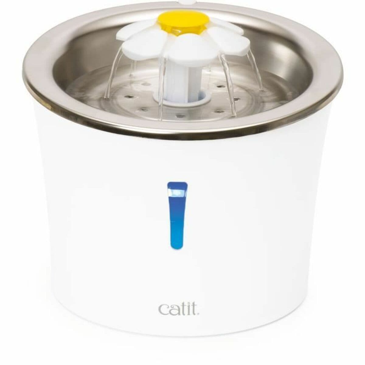 Fonte para Animais de Estimação Catit Branco Plástico/Aço inoxidável