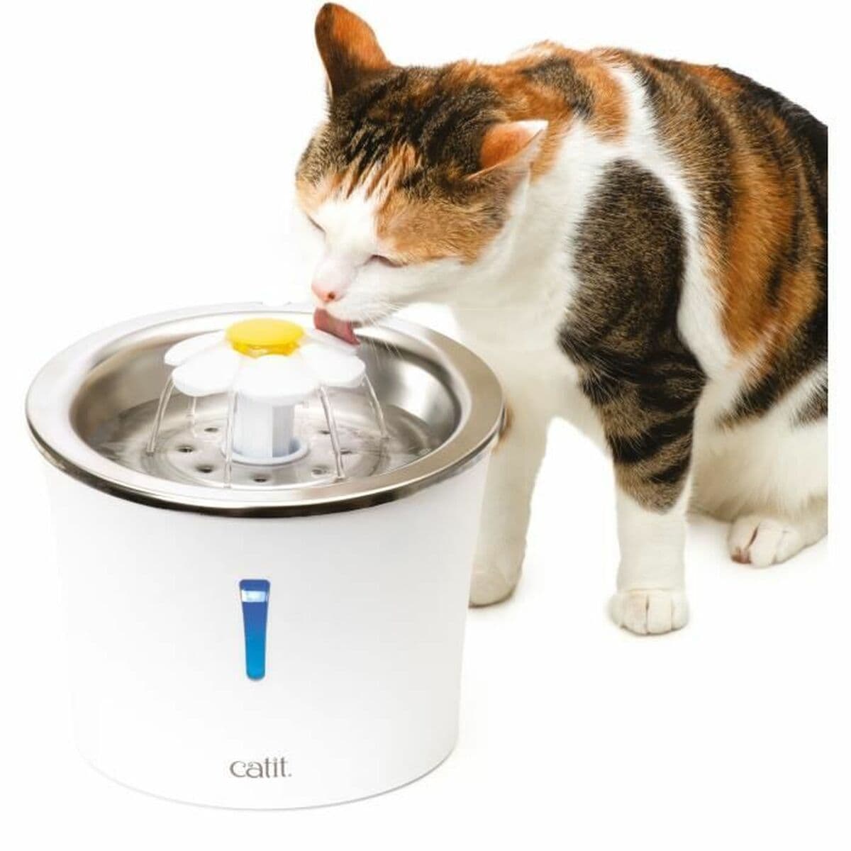 Fonte para Animais de Estimação Catit Branco Plástico/Aço inoxidável - Image 2