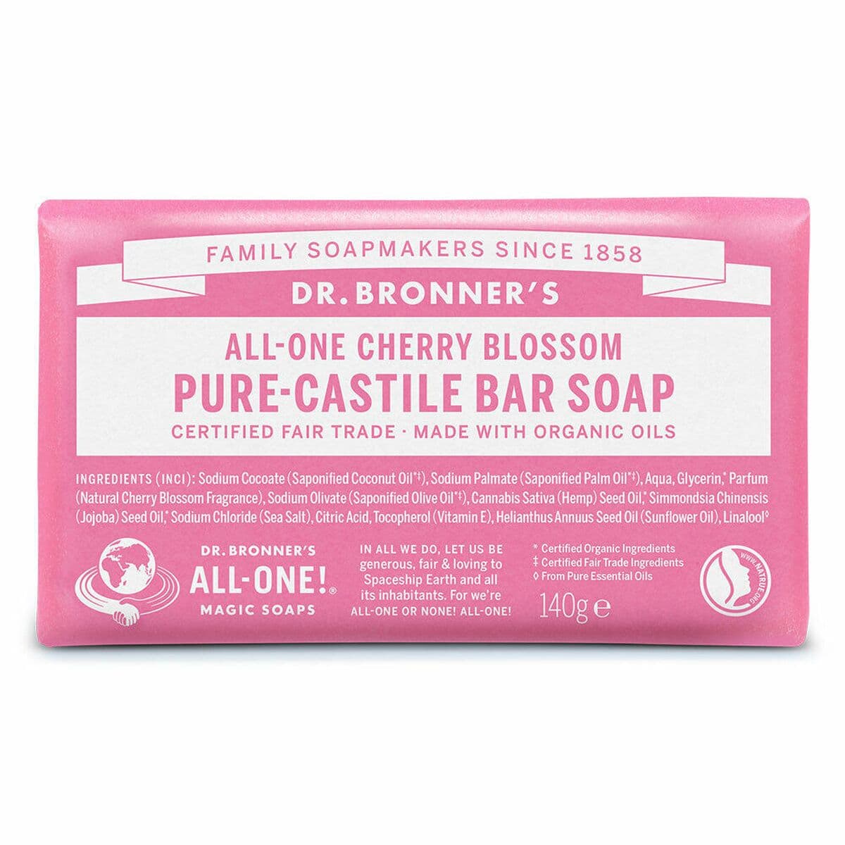 Muilas Dr Bronner's All One Cherry Blossom 140 g