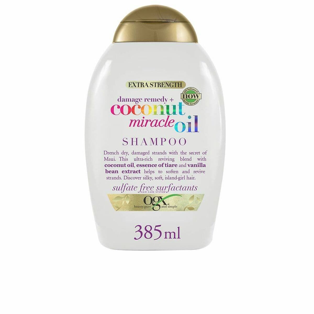Champú Reparador OGX Coconut Miracle Oil 385 ml