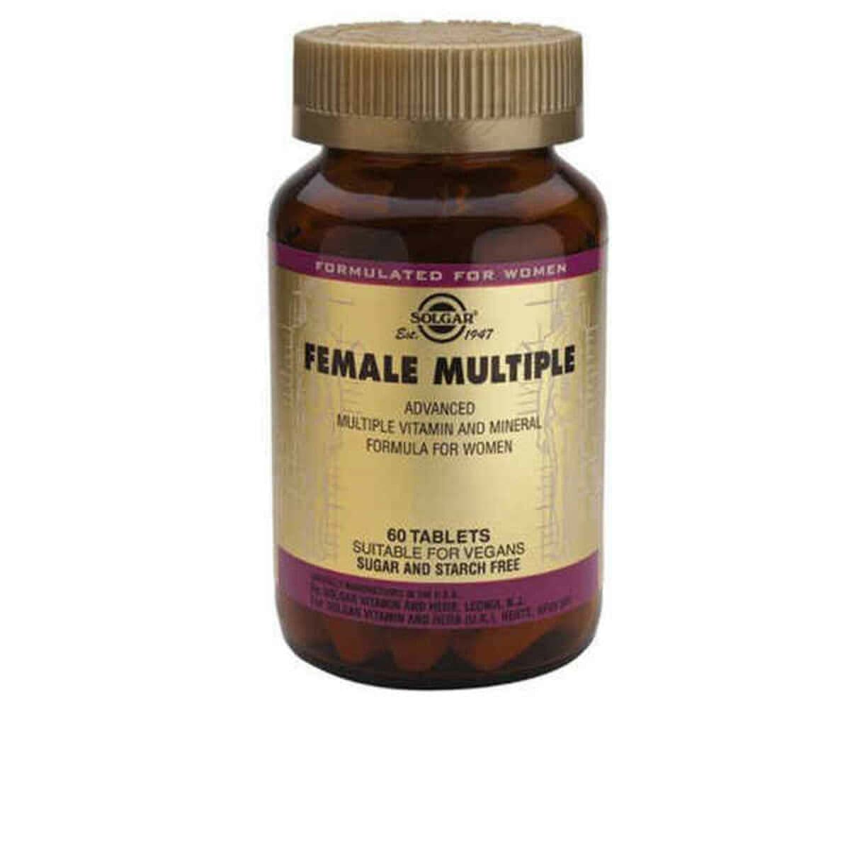 Kosttillskott Solgar FEMALE MULTIPLE 60 antal