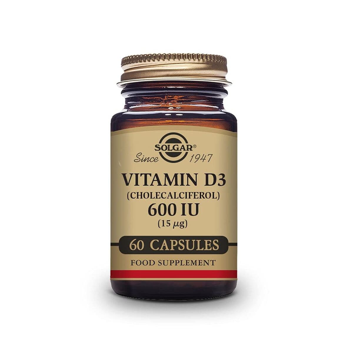 Vitamin D3 (kolekalciferol) Solgar 600 iu 60 Kapslar - Image 3