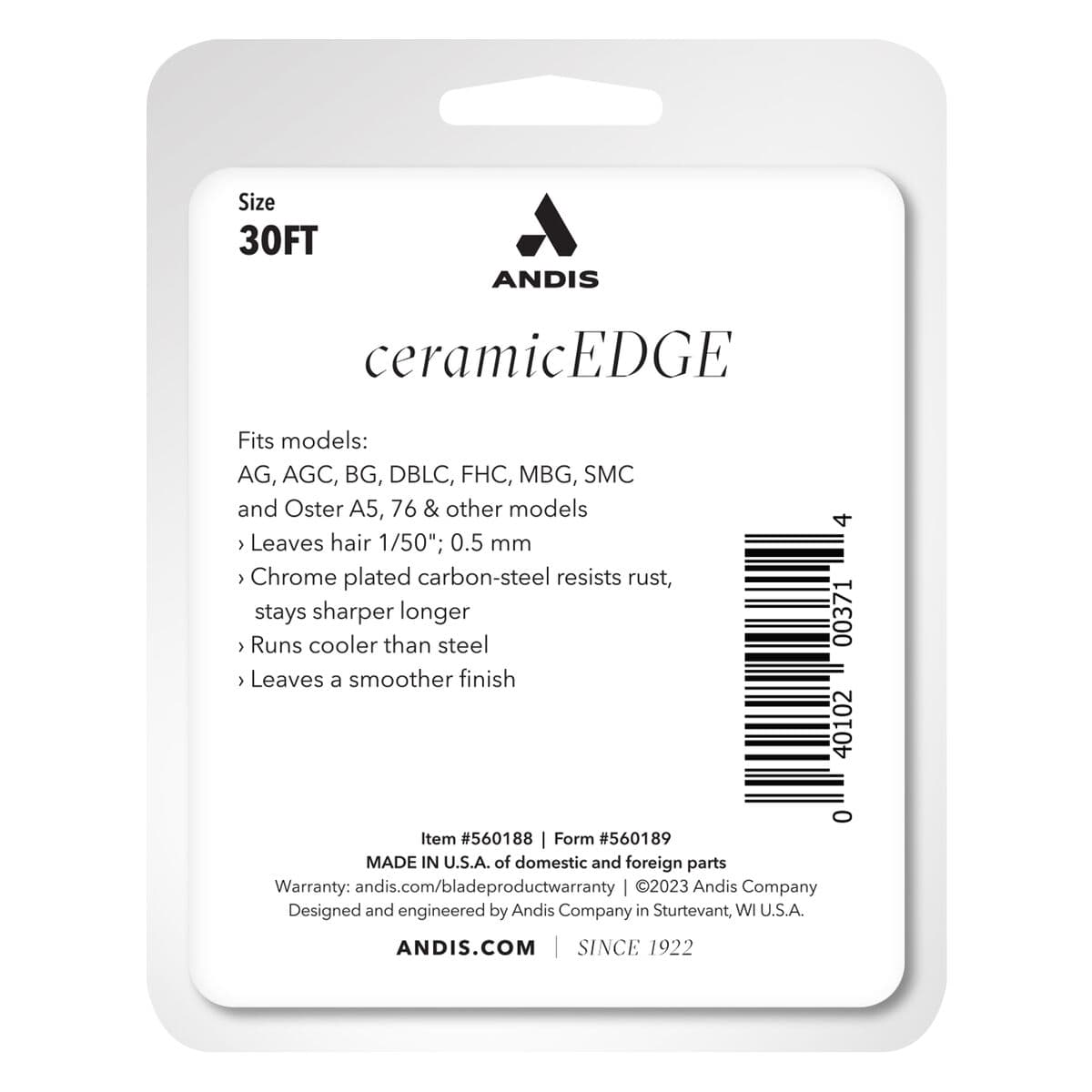 Lama di Ricambio per Rasoio Andis - Image 2