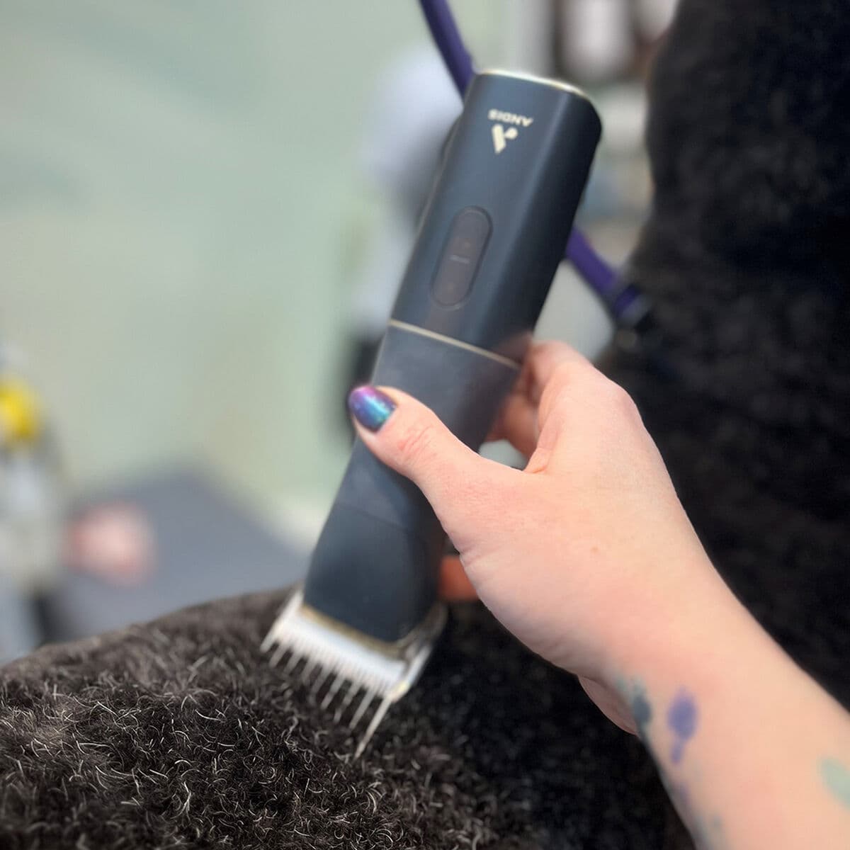 Pälsklippare för husdjur Andis BESPOKE Svart - Image 4