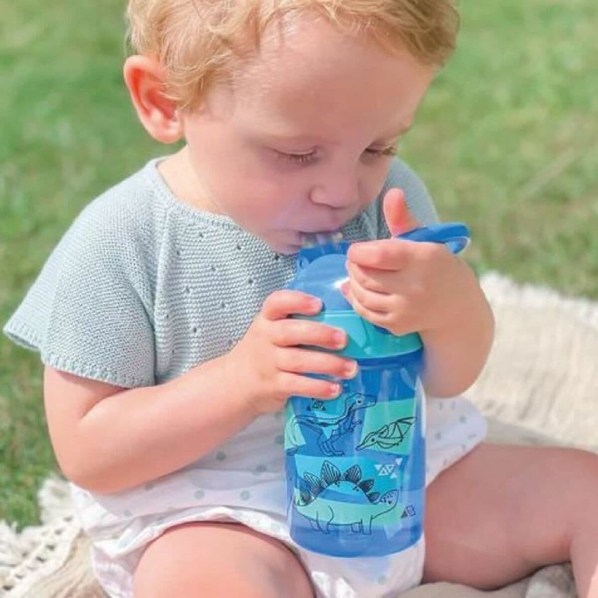 Vaso de Aprendizaje Nûby Azul 360 ml - Image 2