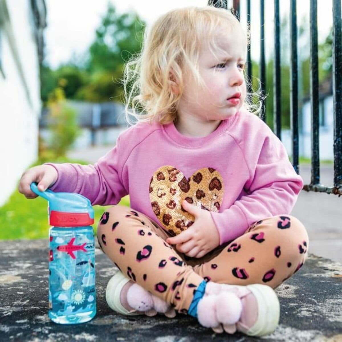 Trainingsglas Nûby Roze Rose 540 ml - Image 4