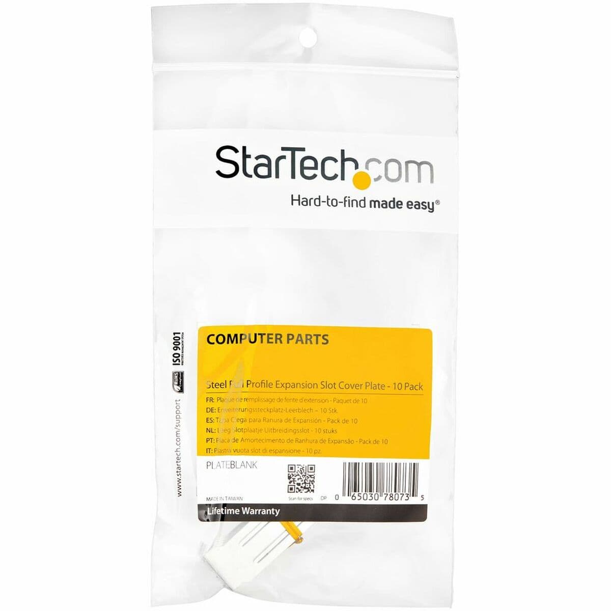 Revestimento de proteção Startech PLATEBLANK Preto - Image 3