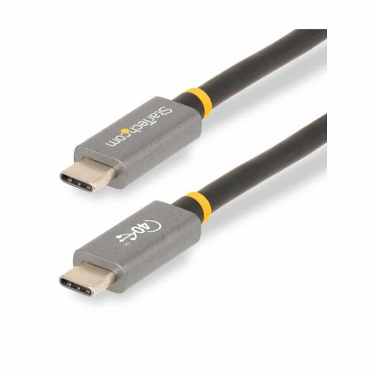 Câble USB Startech CC1M-40G-USB-CABLE Noir 1 m - Image 2