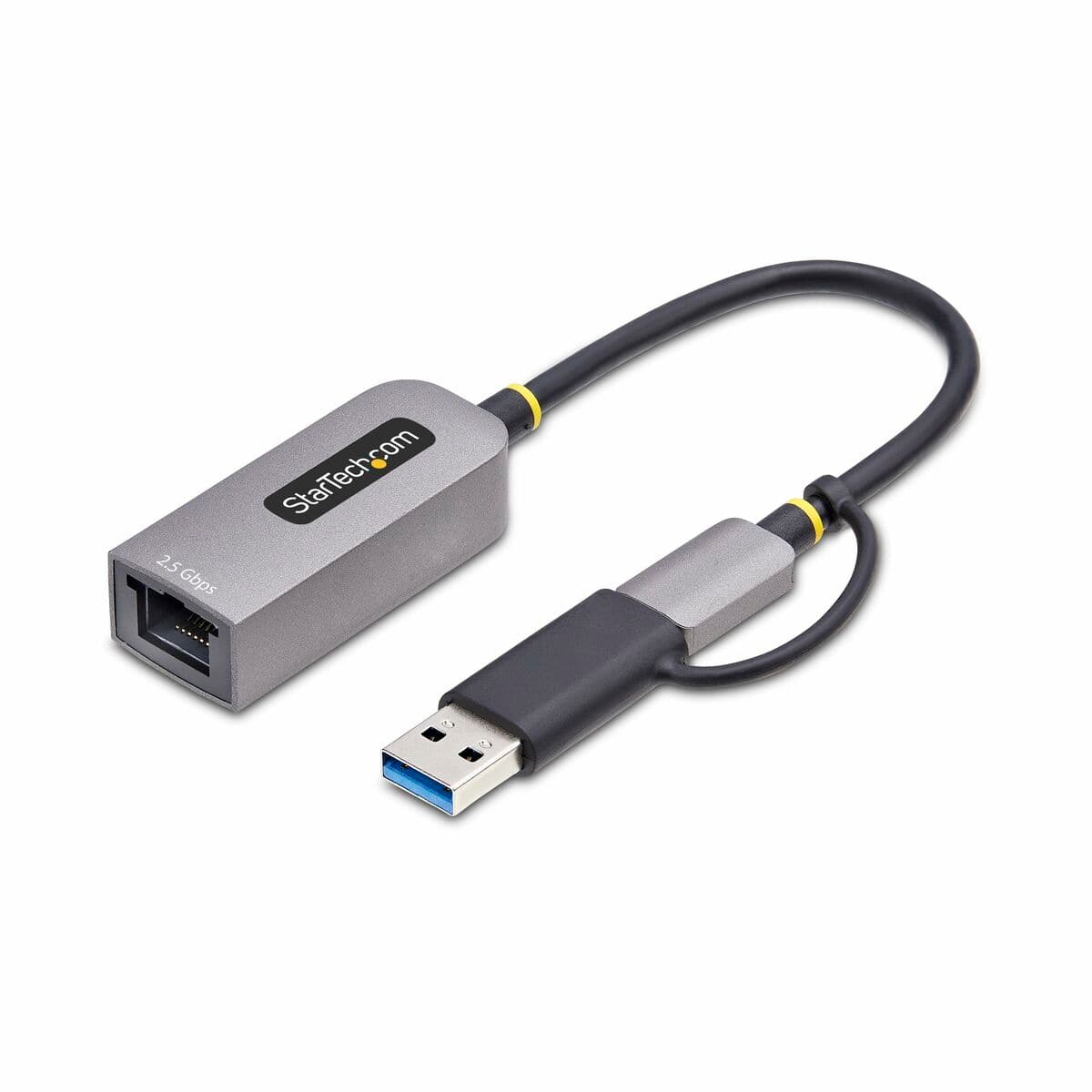 Cable USB Startech U2GA-USB-C-ETHERNET Gris - Image 10
