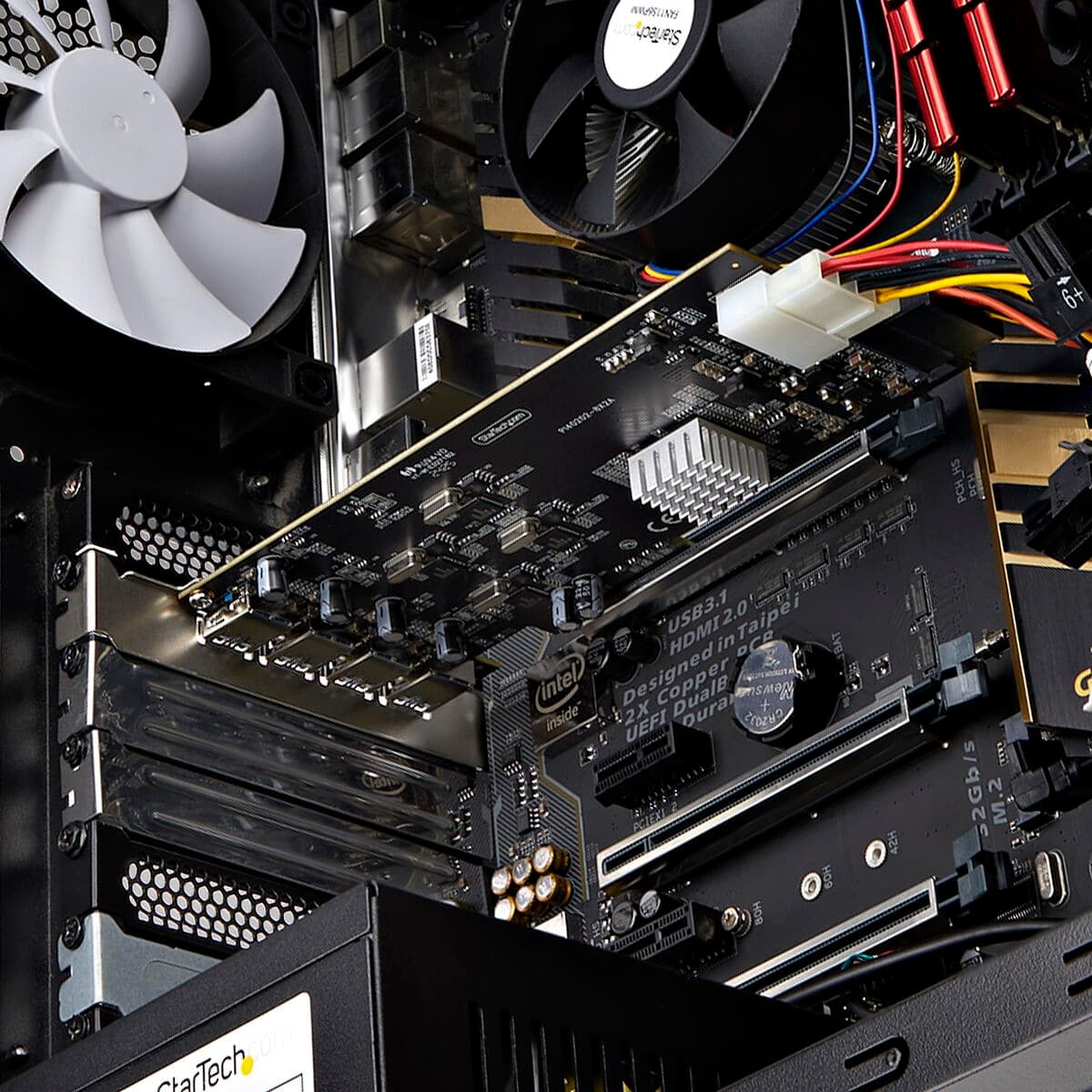 Placă PCI Startech P5Q4A-USB-CARD - Image 12