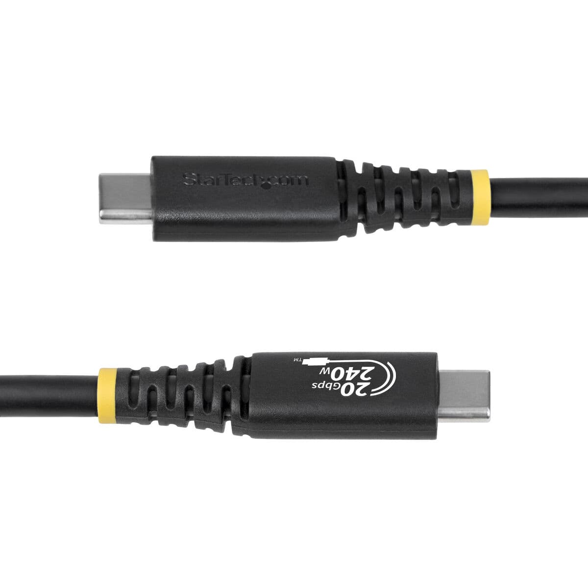 Câble USB Startech CC2M20GUSB4TP Noir 2 m - Image 3