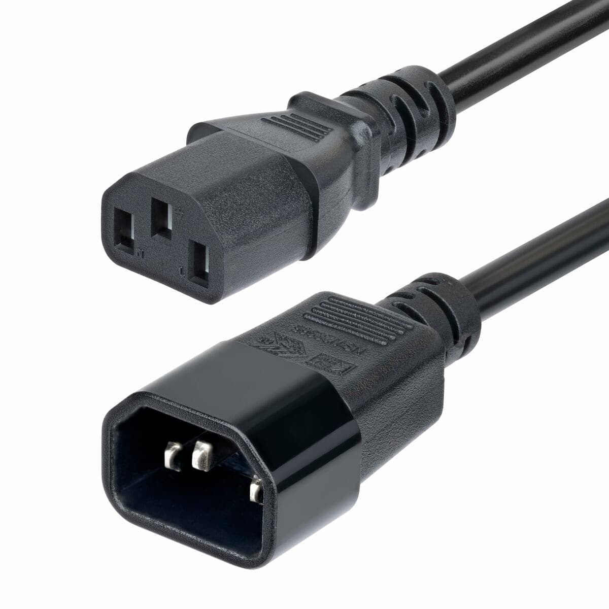 Virta-adapteri Startech PXTC13C141415FEU Musta C13 C14 - Image 4