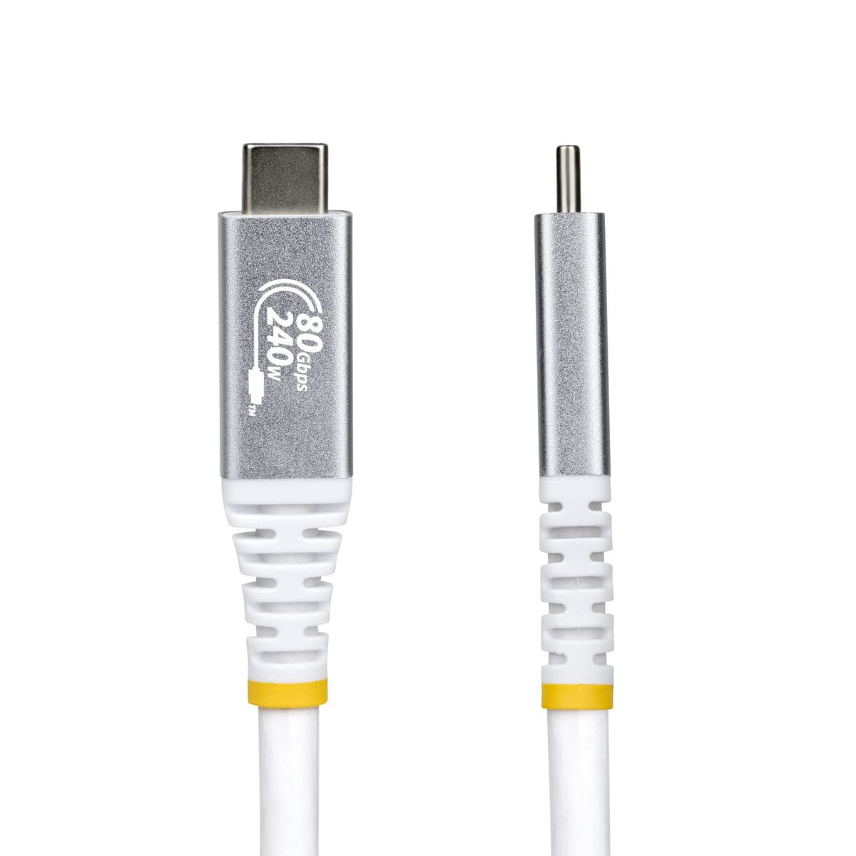 Câble USB Startech CC1M80GUSB4CABLEW Blanc 1 m - Image 2