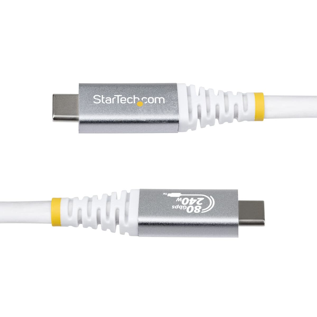 Câble USB Startech CC1M80GUSB4CABLEW Blanc 1 m - Image 3