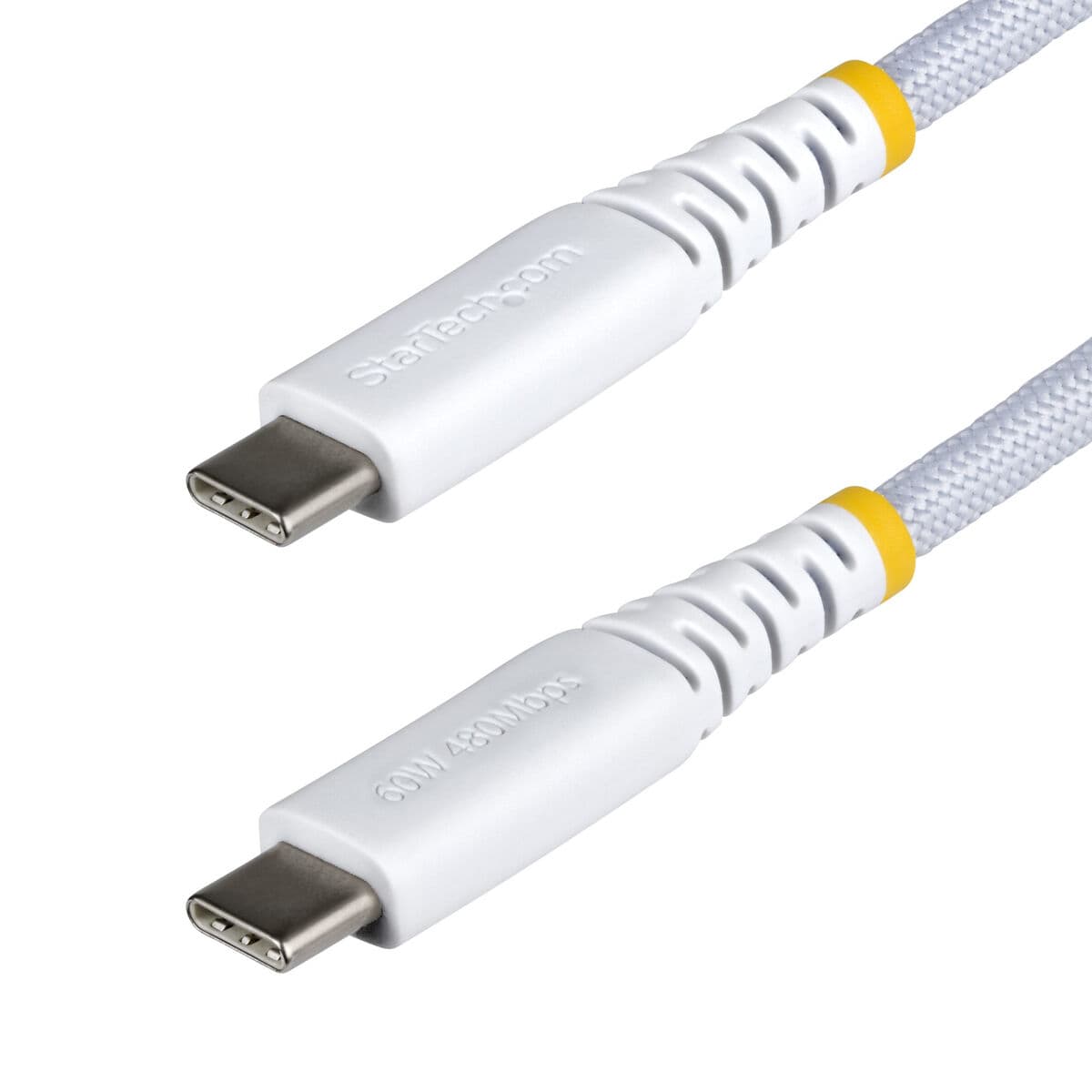 Câble USB Startech USB2CC15CMNCBRWH Blanc