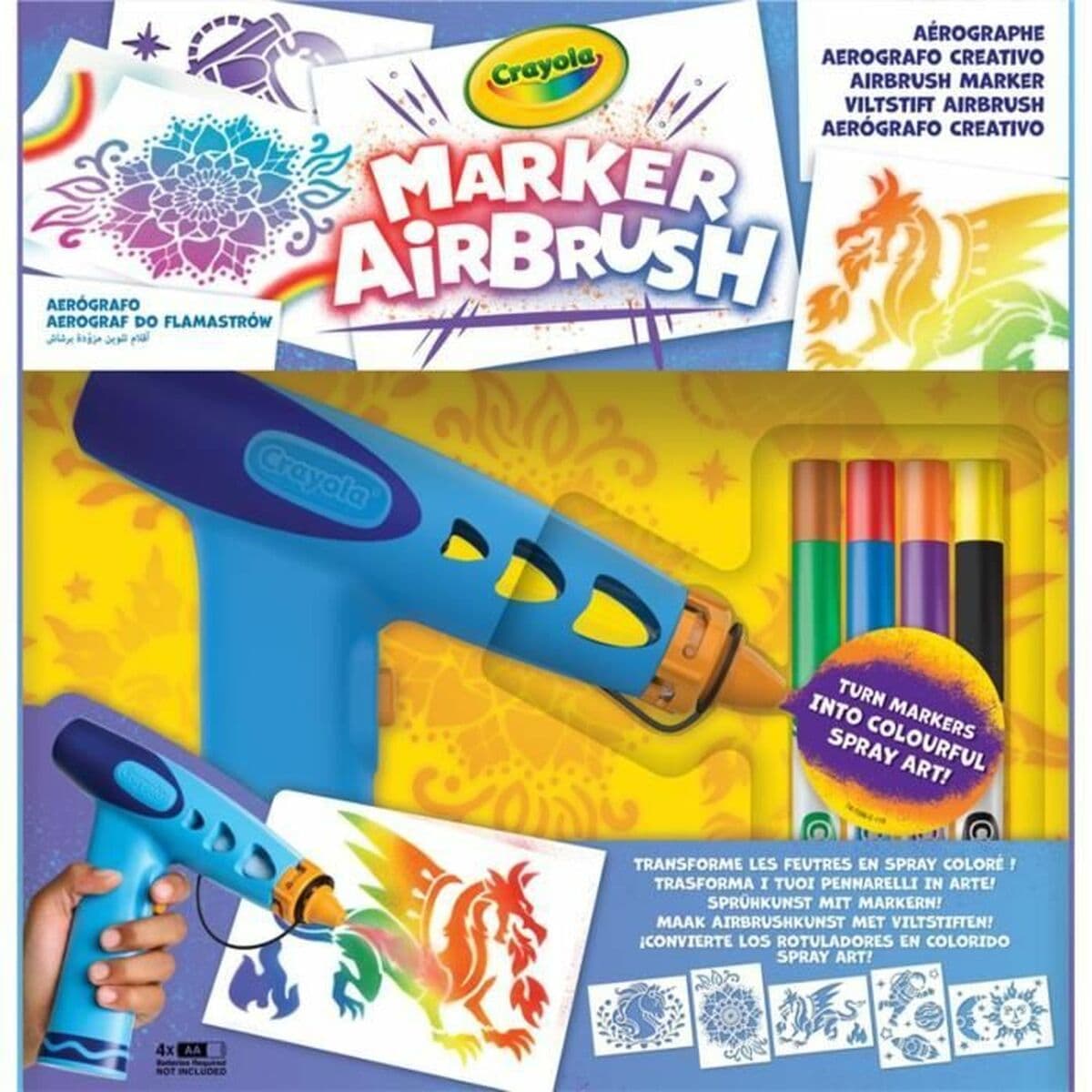 Kit de Dessin Crayola Marker Airbrush - Image 9