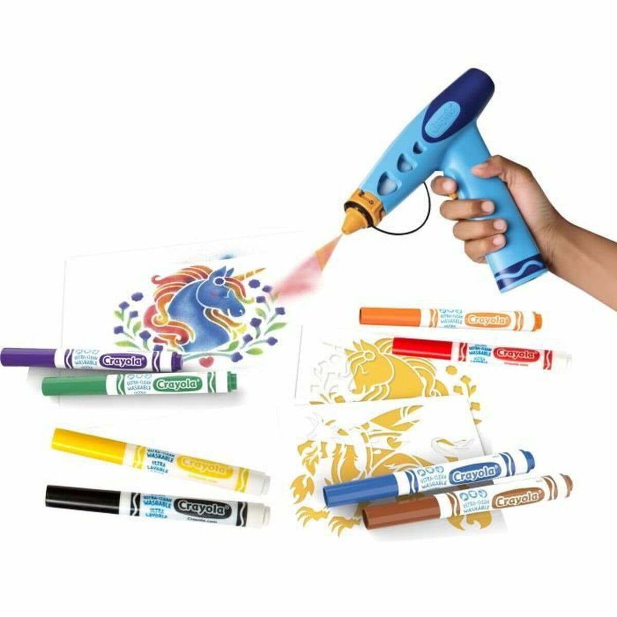 Kit de Dessin Crayola Marker Airbrush - Image 10