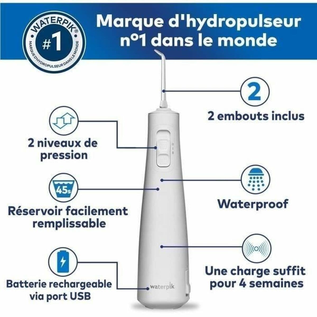 Oralni Tuš Waterpik WF-20 Pulse - Image 2