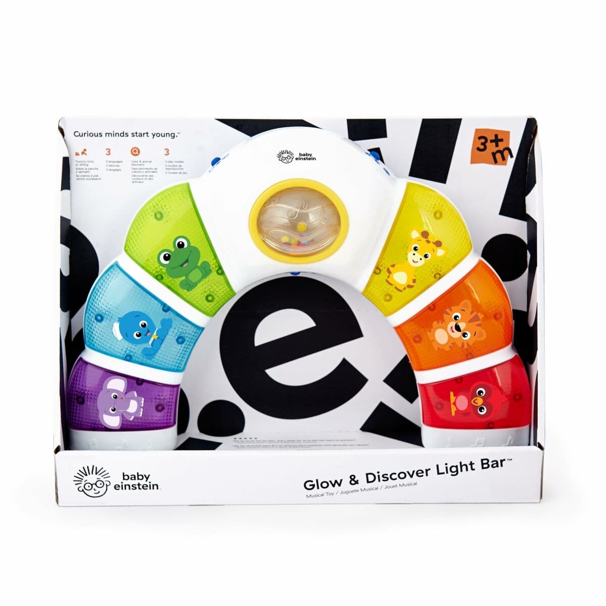 Arco di Attività per Bambini Baby Einstein Glow & Discover Light Bar Multicolore - Image 20