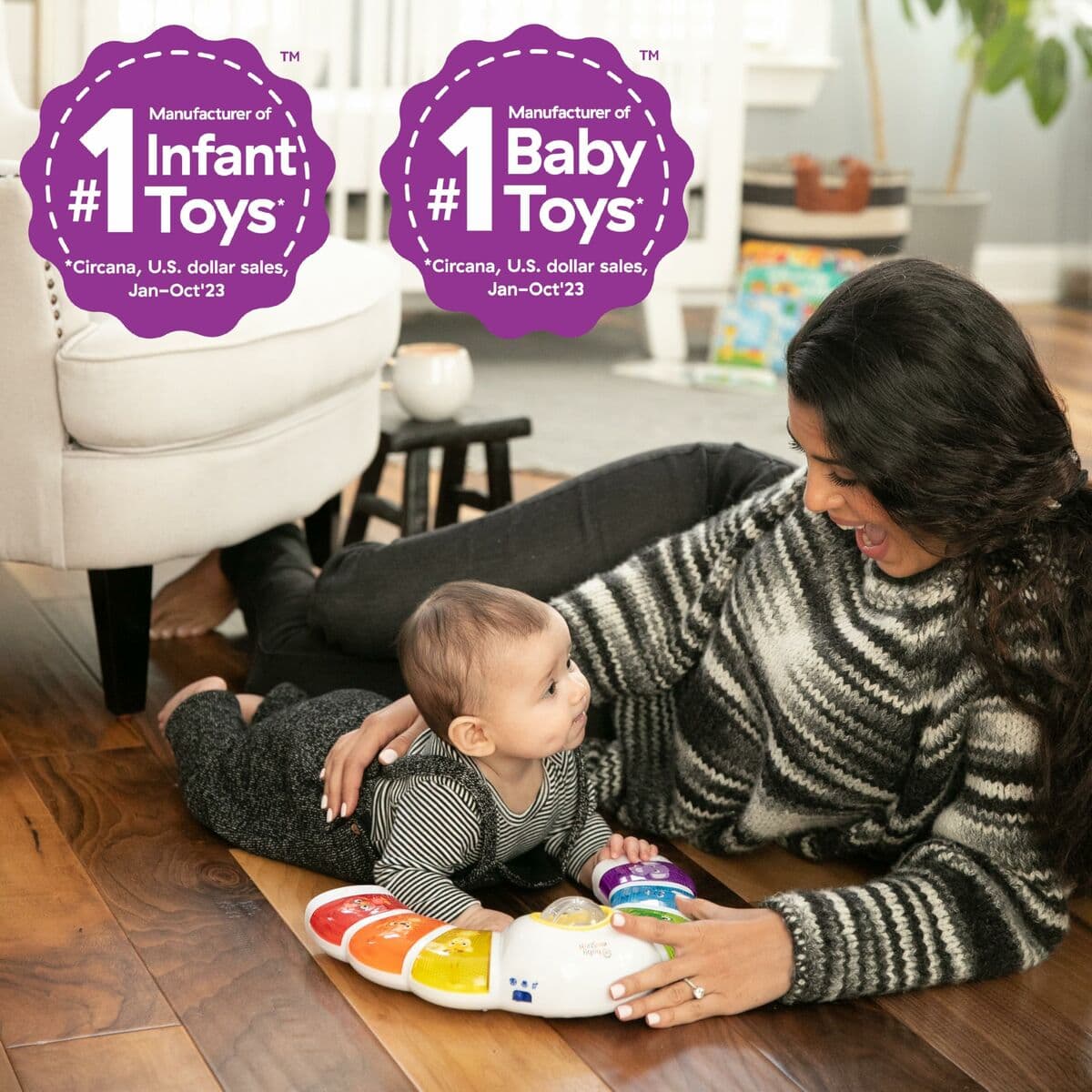 Arco di Attività per Bambini Baby Einstein Glow & Discover Light Bar Multicolore - Image 10