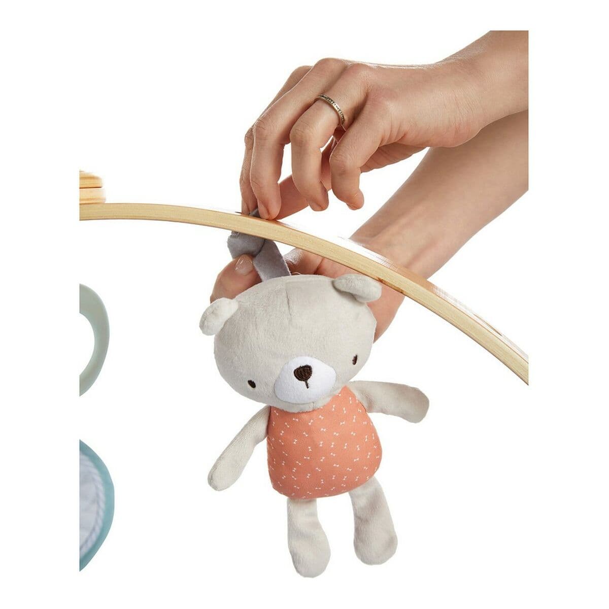 Alfombra de juego Ingenuity Reversible Madera - Image 4