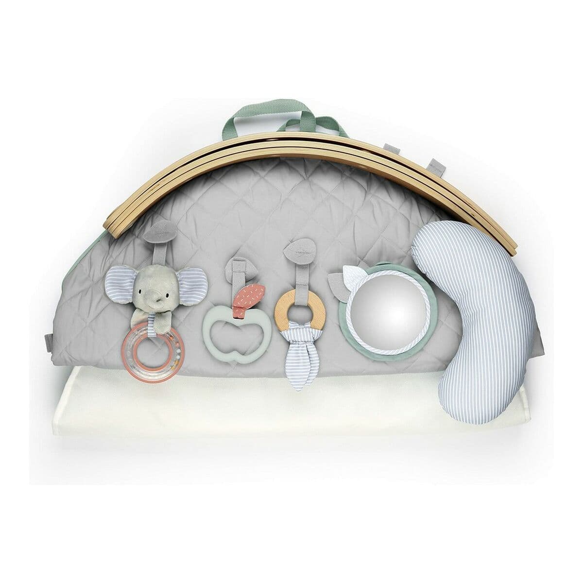 Alfombra de juego Ingenuity Reversible Madera - Image 15