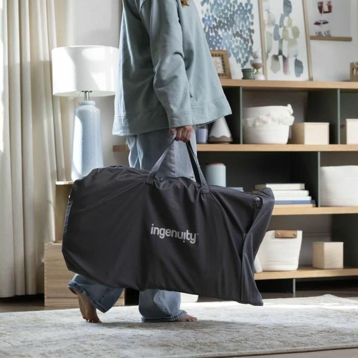 Hamaca para Bebé Ingenuity Happy Belly Rock-to - Image 5