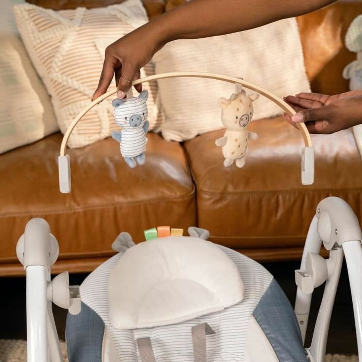 Hamaca para Bebé Ingenuity Azul - Image 5