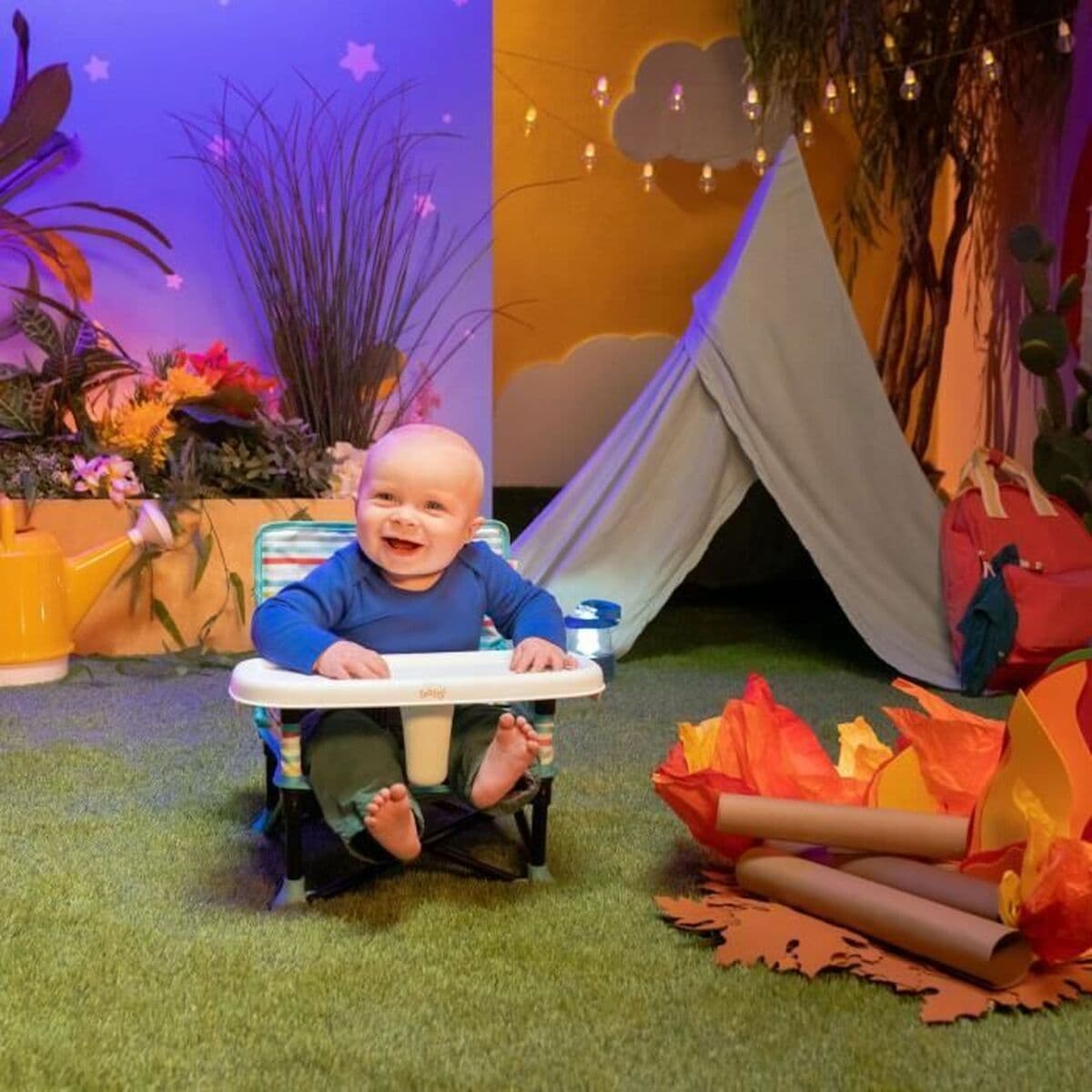 Upphöjare Disney Pop 'n Sit Blå - Image 3