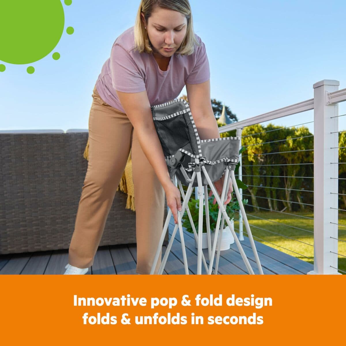 Trona Bright Starts Pop N Dine Gris - Image 9