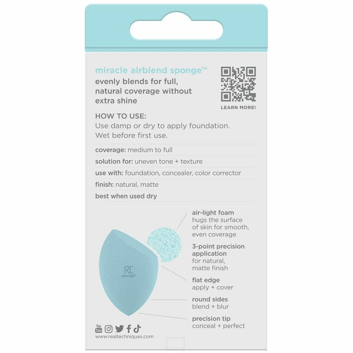 Milteliai formoms Real Techniques 4224 - Image 8