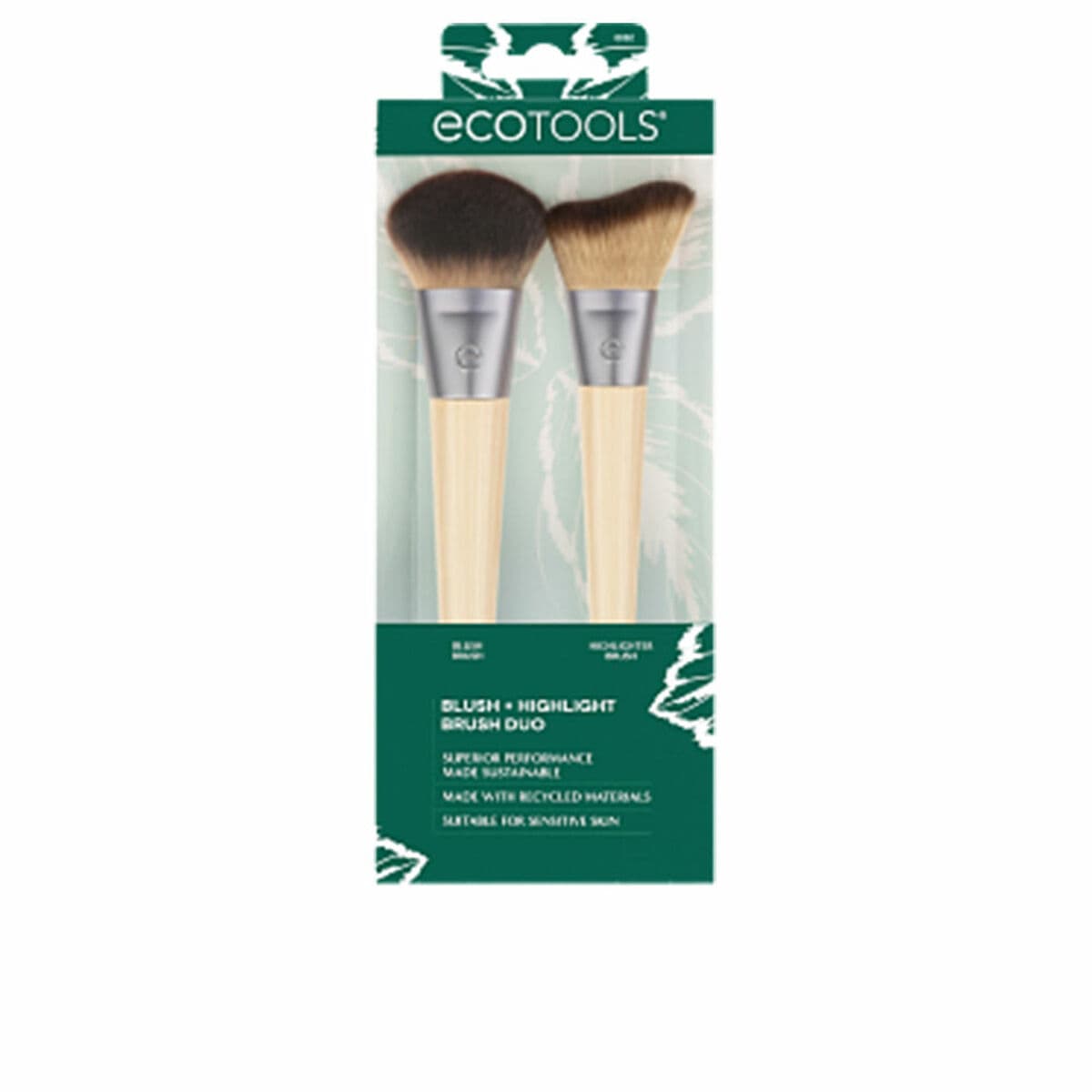 Set de Brochas de Maquillaje Ecotools BLUSH + HIGHLIGHT (1 unidad)