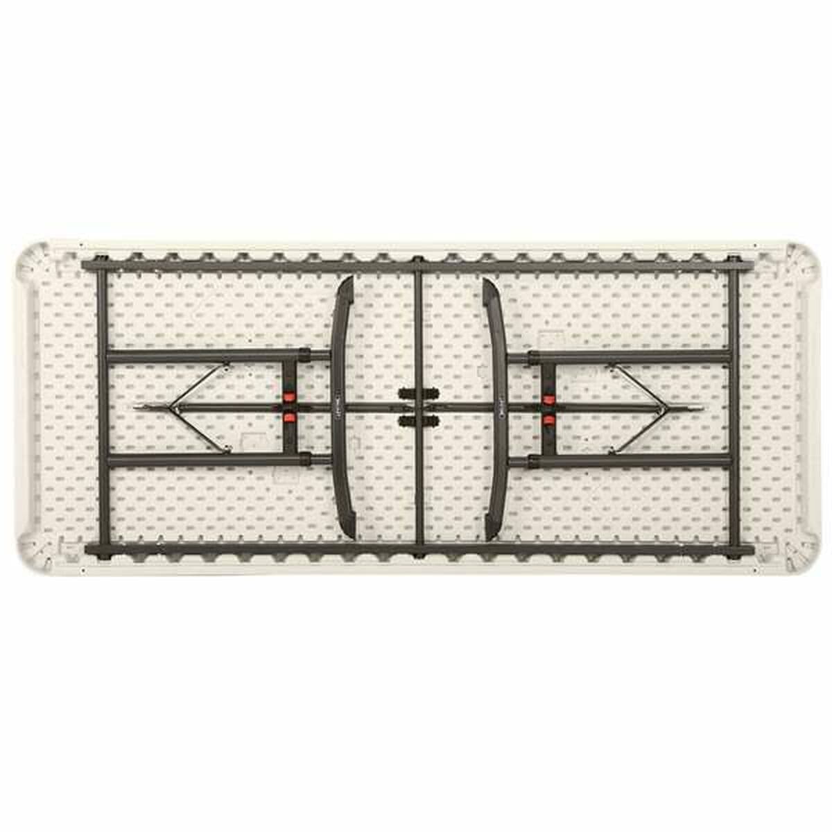 Mesa Plegable Lifetime Blanco Acero Rectangular (Reacondicionado C) - Image 23