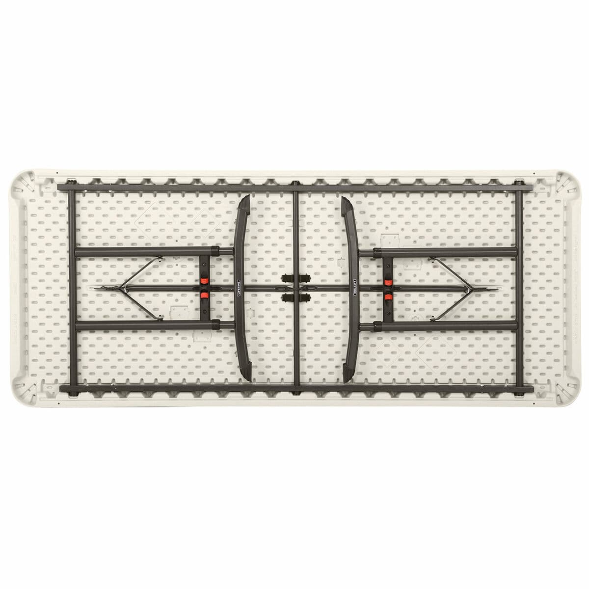 Mesa Plegable Lifetime Blanco Acero Rectangular (Reacondicionado C) - Image 26