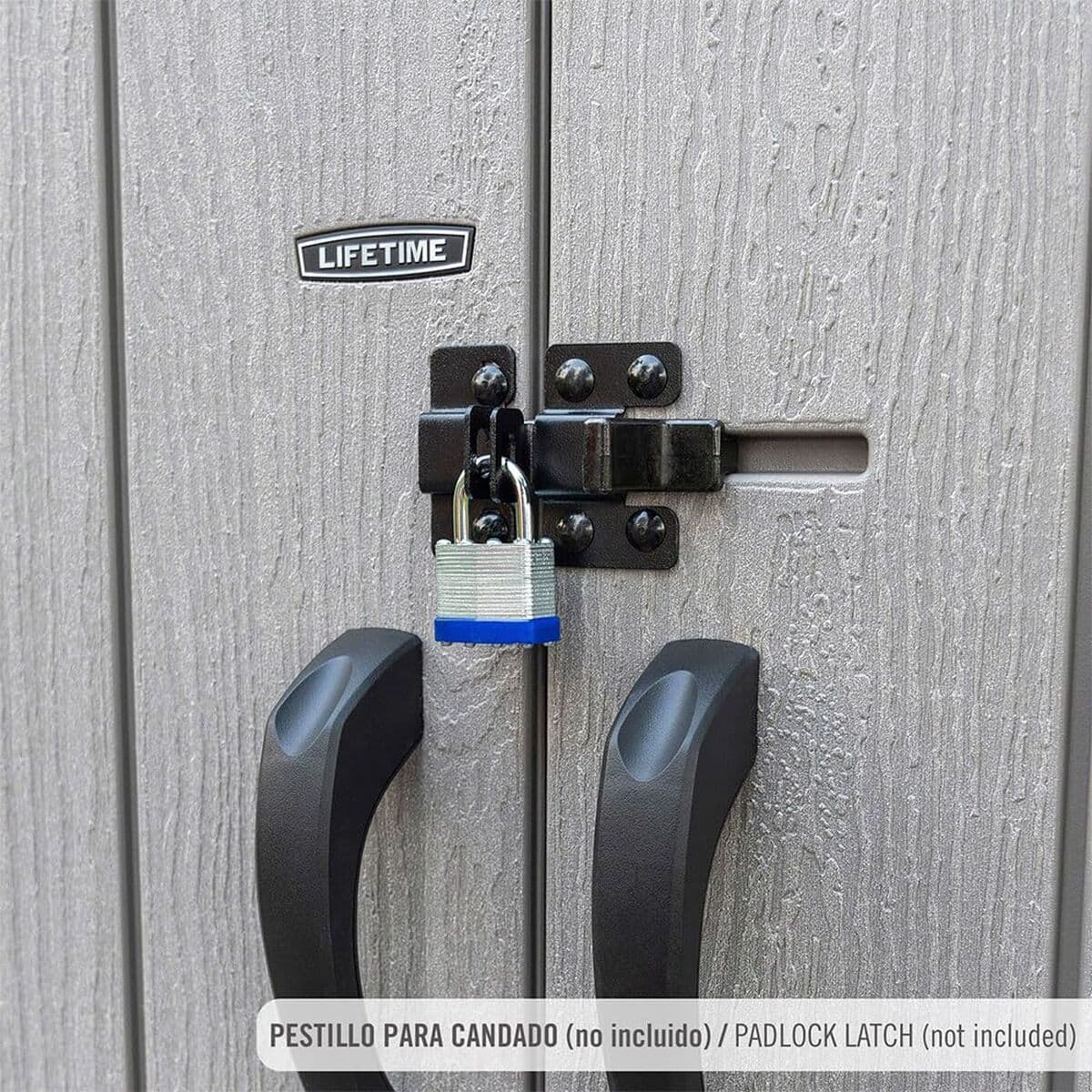 Mueble de almacenaje Lifetime Gris Plástico (Reacondicionado C) - Image 9