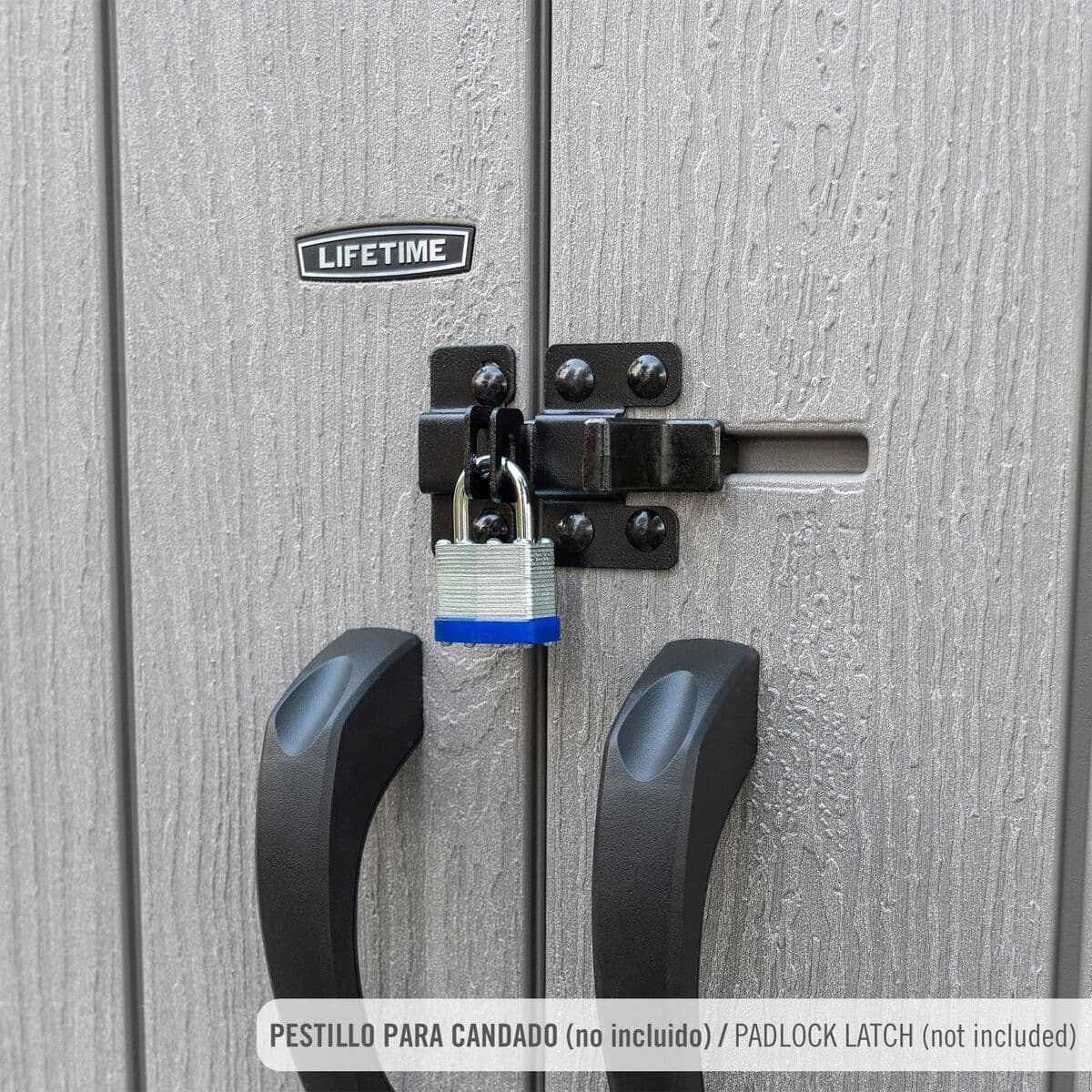 Mueble de almacenaje Lifetime Gris Plástico (Reacondicionado C) - Image 5