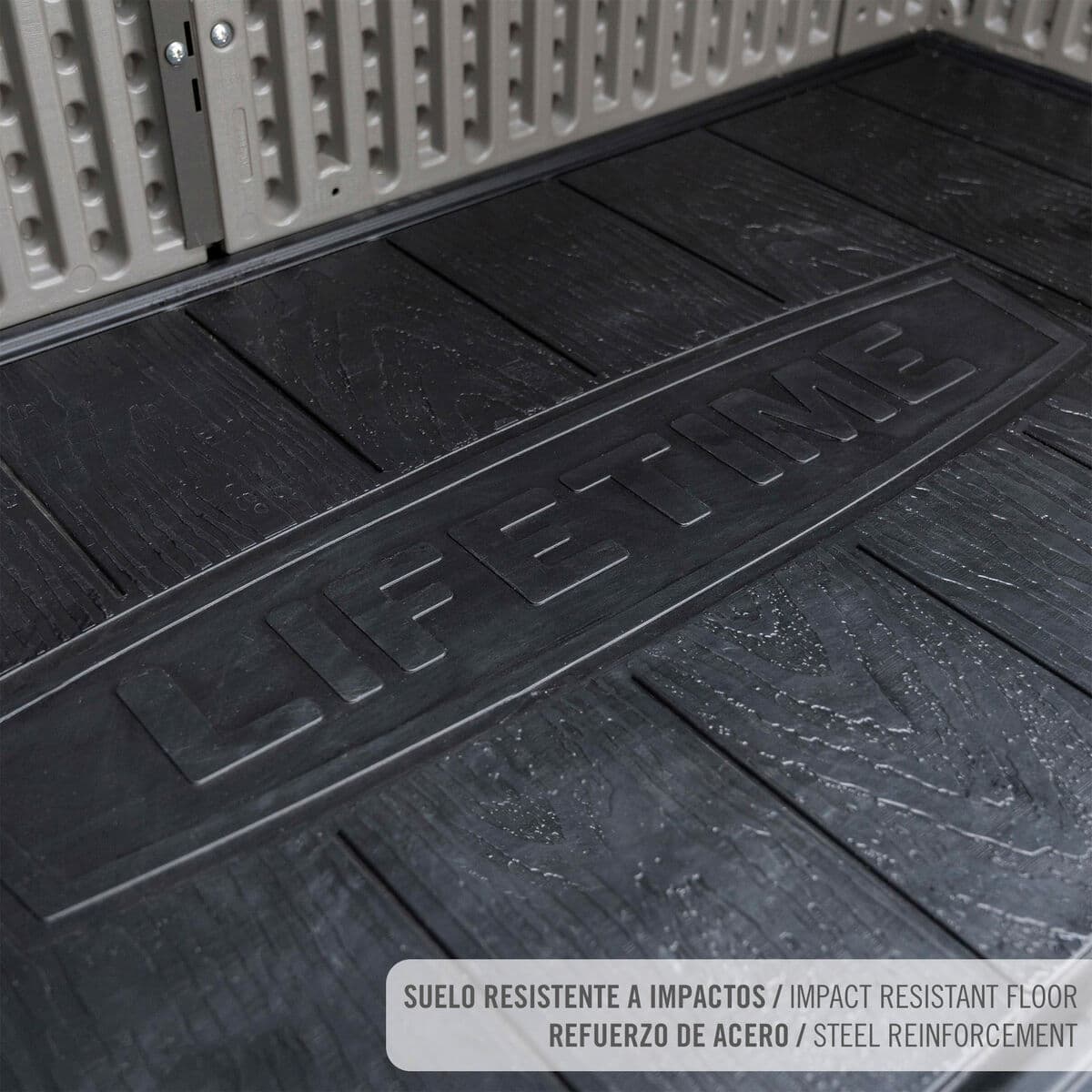 Mueble de almacenaje Lifetime Gris Plástico (Reacondicionado C) - Image 6