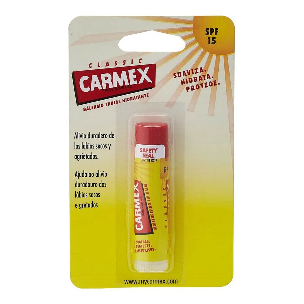 Balsam Nawilżający do Ust Carmex Classic Spf 15 4,25 g Stick - Image 2