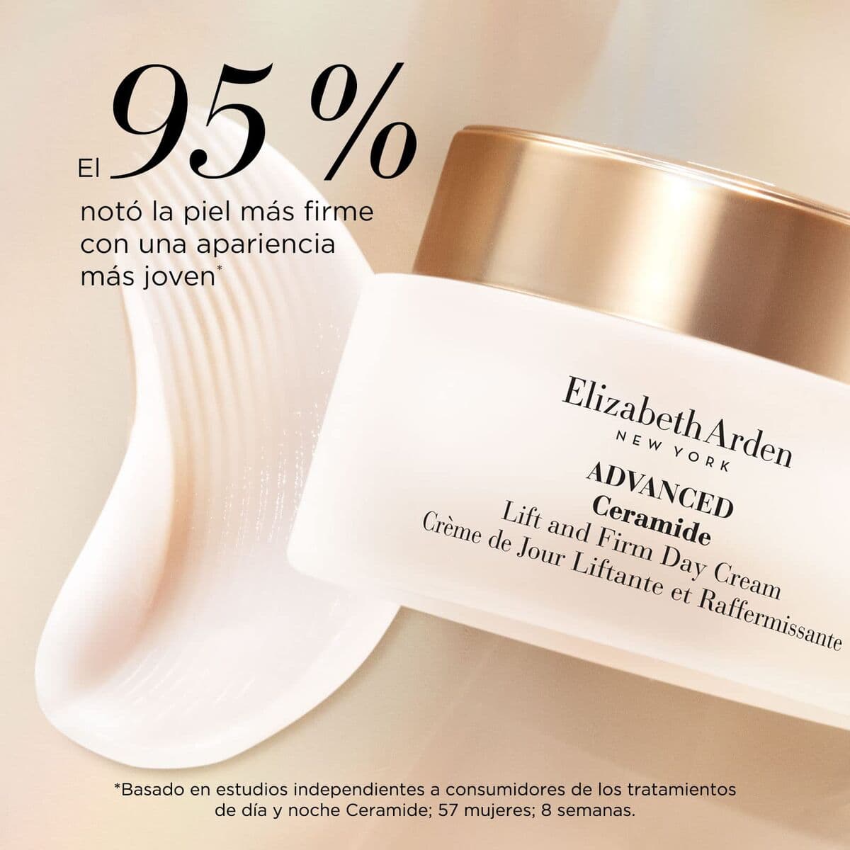 Creme Antirrugas de Dia Elizabeth Arden CERAMIDE 50 ml Reafirmante - Image 4