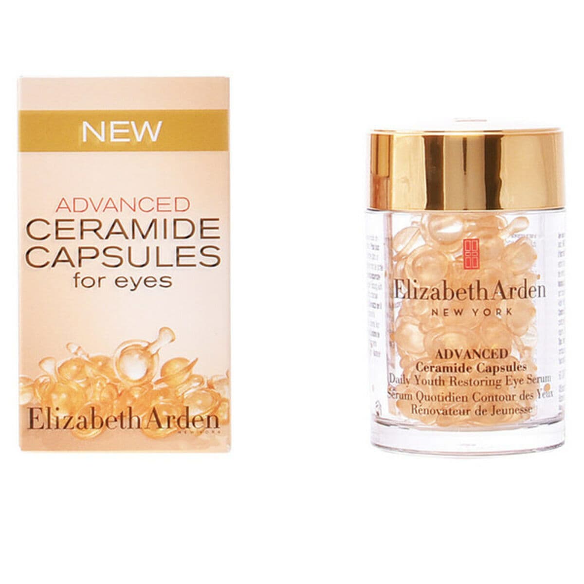 Contorno de Ojos Advanced Ceramide Elizabeth Arden Advanced Ceramide Capsules (60 uds) (60 unidades)