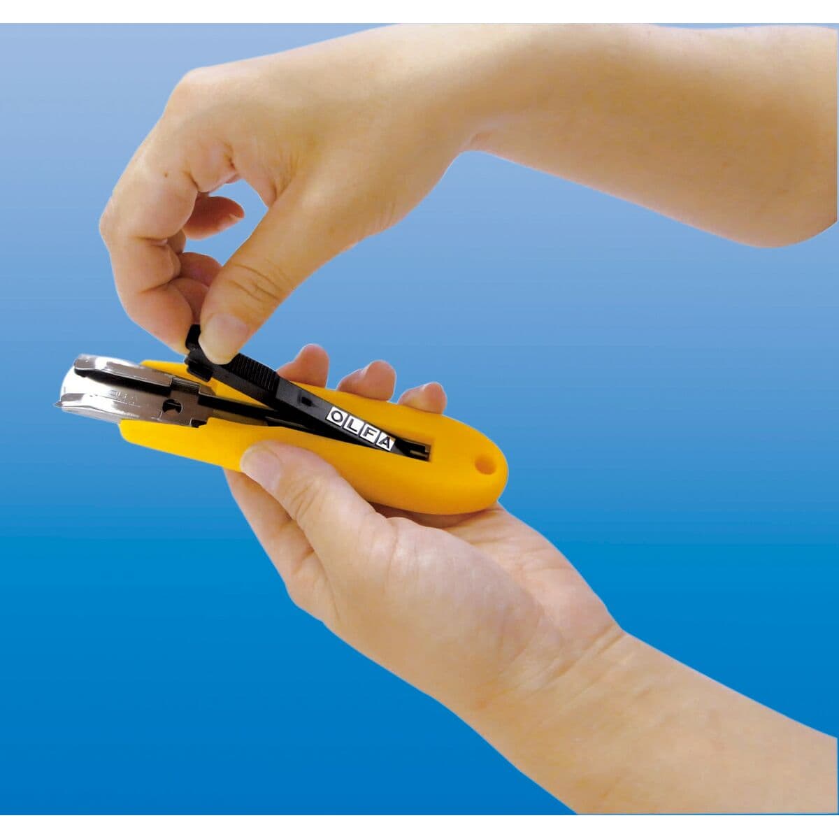 Cutter Olfa 17,5 X 0,6 MM Edelstahl Kunststoff 17,5 mm Sicherheit - Image 4