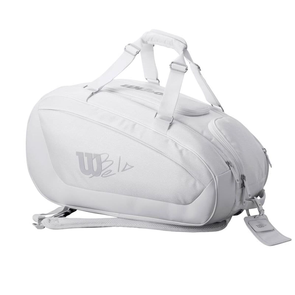 Schlägertasche Wilson Bela Super Tour Padel Weiß