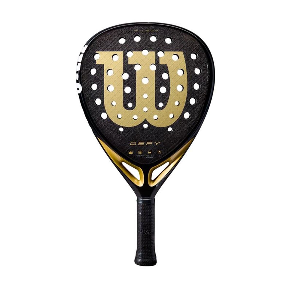 Paddelschläger Wilson Defy V1 Padel 2 Schwarz