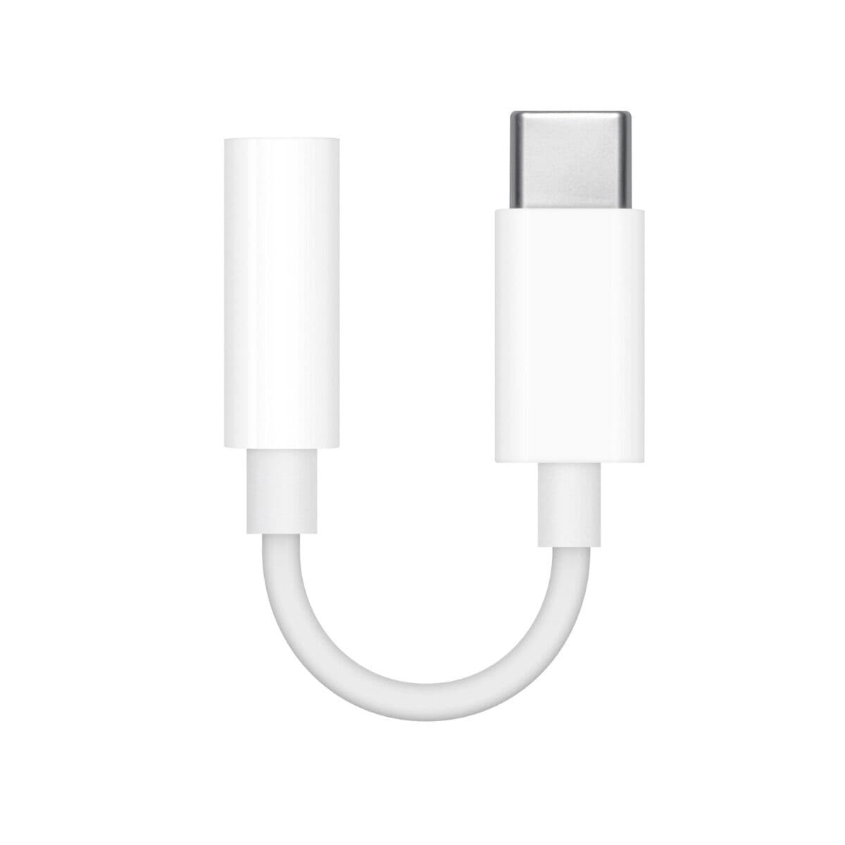 Adattatore USB-C con Jack 3.5 mm Apple MU7E2ZM/A Bianco (10 Unità)