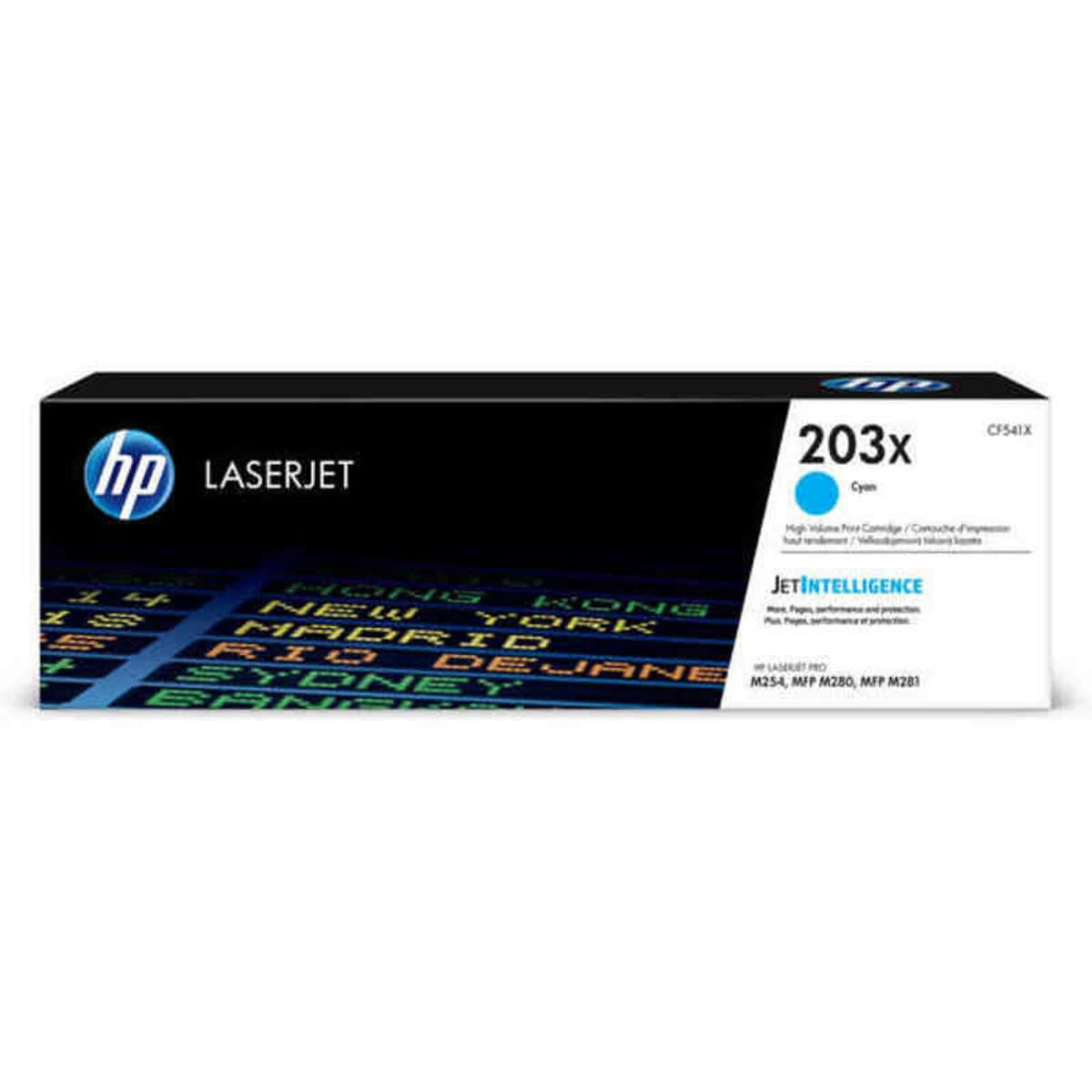 Toner HP CF541X Blau Bunt Türkis