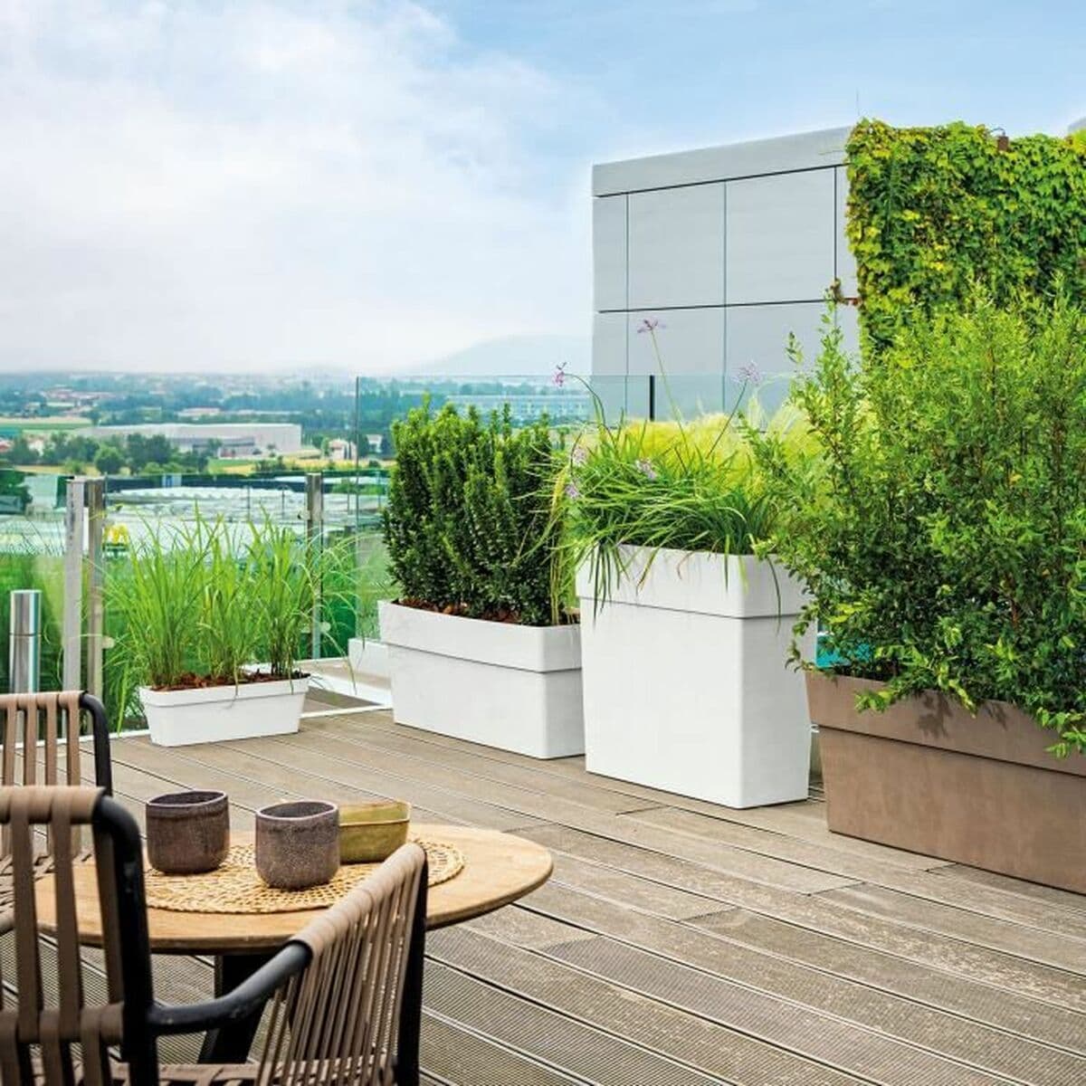 Macetero Deroma Like R Blanco - Image 3