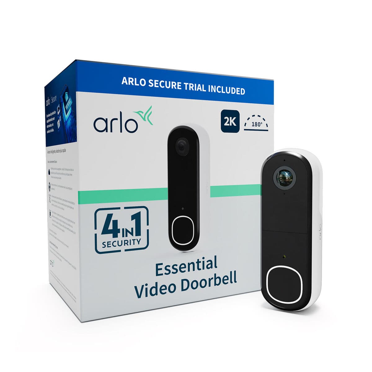 Smart interntelefon med video Arlo AVD4001-100EUS Vit - Image 2