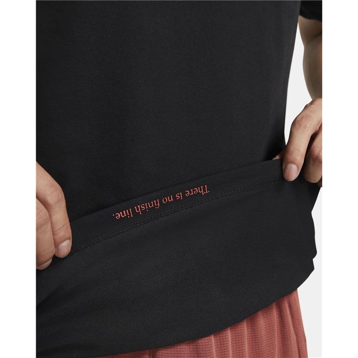 Herren Kurzarm-T-Shirt Nike Dri-FIT Schwarz - Image 4